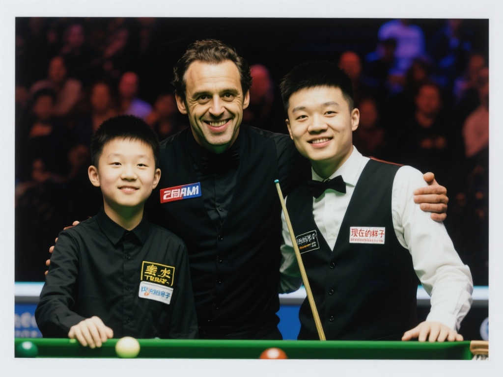 师徒情谊！奥沙利文分享与赵心童童年旧照：从前到现在的蜕变