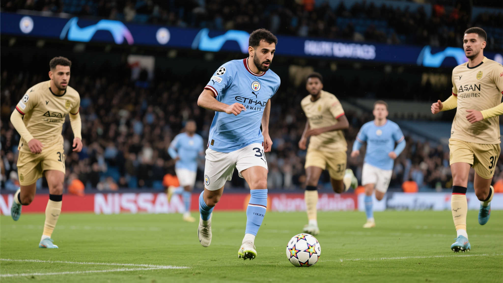 除了京多安的个人发挥，曼城整体的战术执行力也是取胜