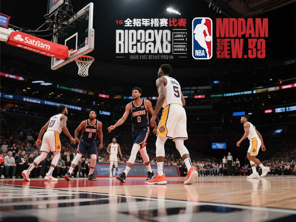 NBA常规赛激烈角逐，季后赛名额争夺进入高潮